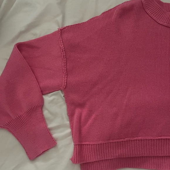 Pink Rose Sweater - Picture 3 of 4